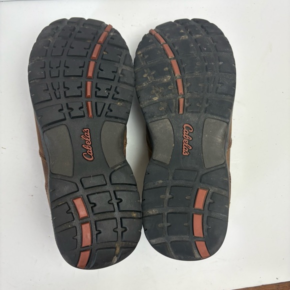 Cabela's Brown Loafers Slip-Ons Comfortable Durable Nubuck Leather Mens 8.5 D - Picture 9 of 12